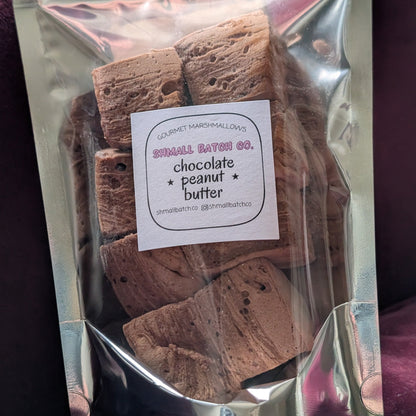 Bag of chocolate peanut butter marshmallows, 8-pack