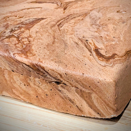 Slab of chocolate peanut butter marshmallow, uncut