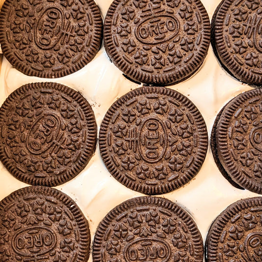 Oreo marshmallow slab, uncut